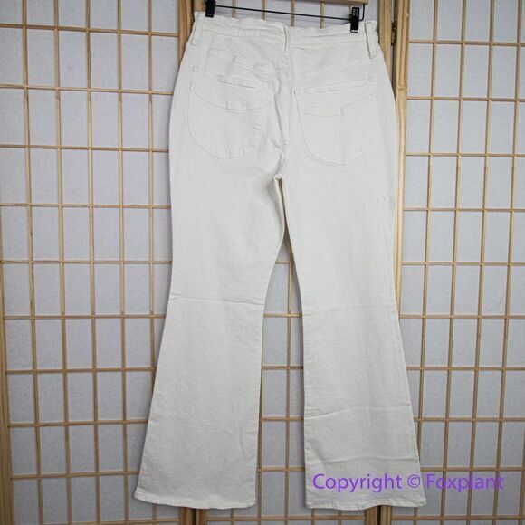 NEW Madewell The Perfect Vintage Flare in tile white, 30 - Picture 12 of 16